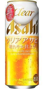 【福岡市竹下工場製造！】アサヒ　クリアアサヒ500缶ケース 通常発送